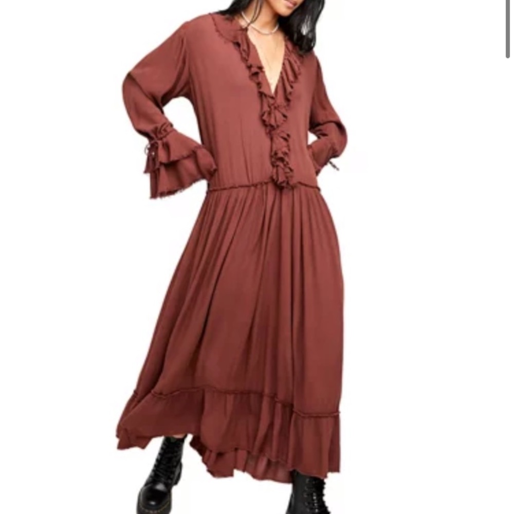 NWT Free People Sweet Darlin’ Maxi Dress, S
